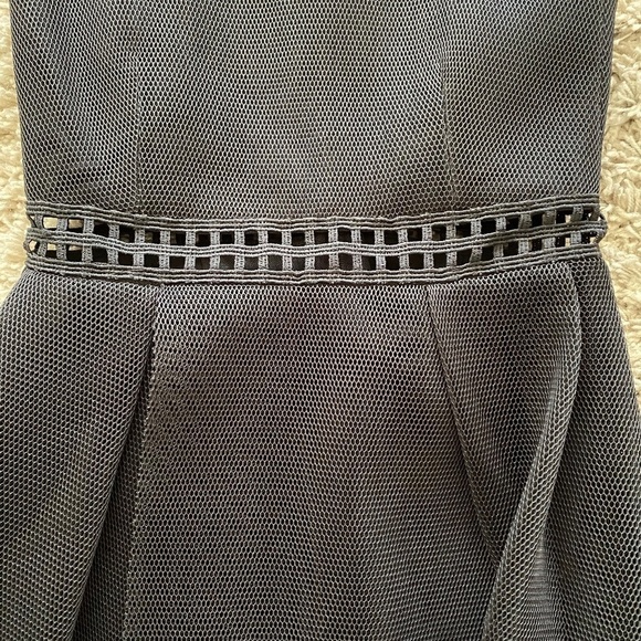 Self Portrait Tiered Asymmetrical Lace Mini Dress - Picture 4 of 6